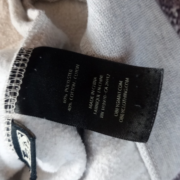 OBEY No 89 Floral Crewneck Sweater - Picture 6 of 6